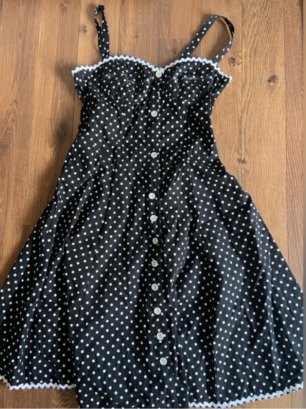 Betsey Johnson polka dot dress - Picture 1 of 6